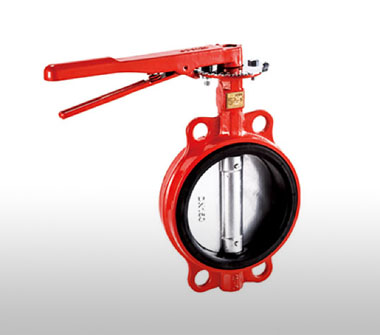 ZSDE7消防蝶阀(手柄对夹式)