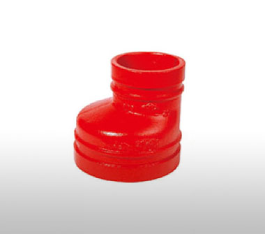 偏心沟槽式异径管固