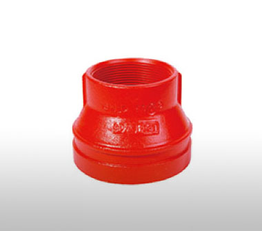 沟槽内螺纹式异径管固