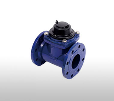 水平螺翼式法兰水表